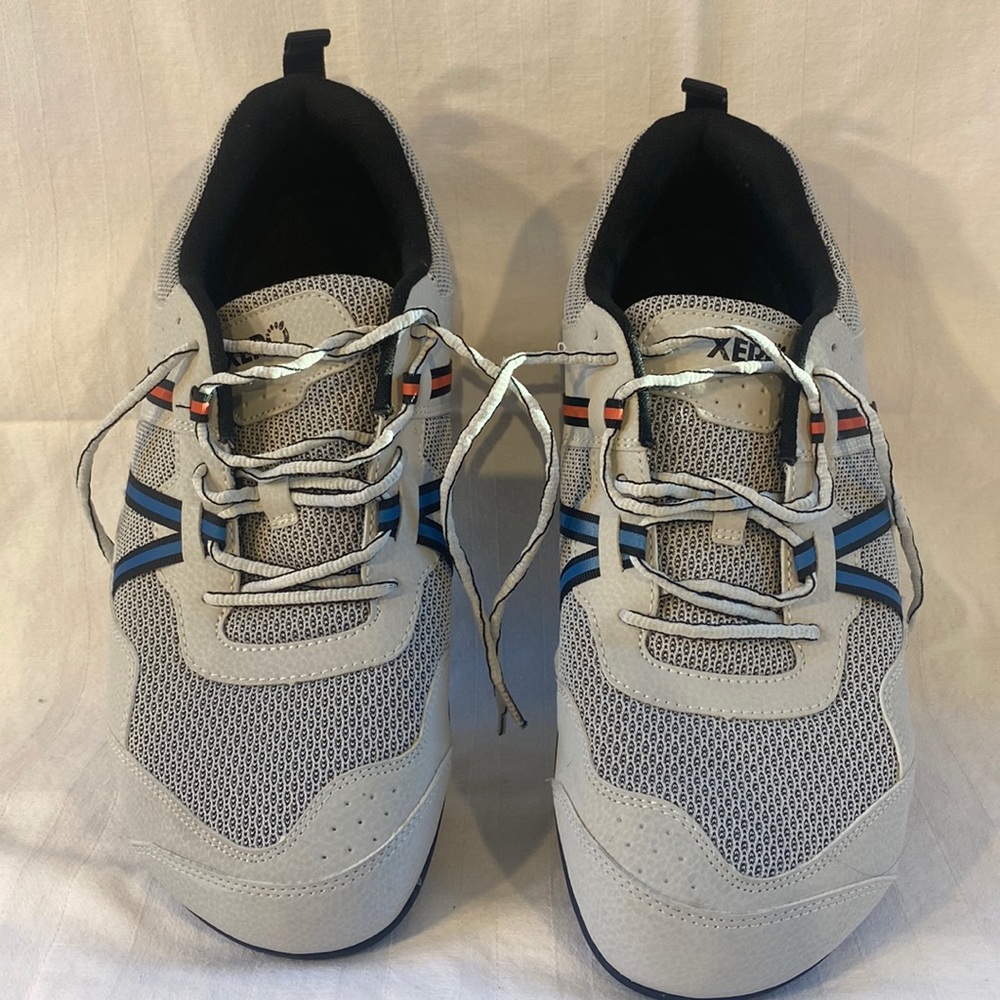 Xero Shoes Mens Prio S211115S White Gray Lace Up Low Top Running Shoes 13